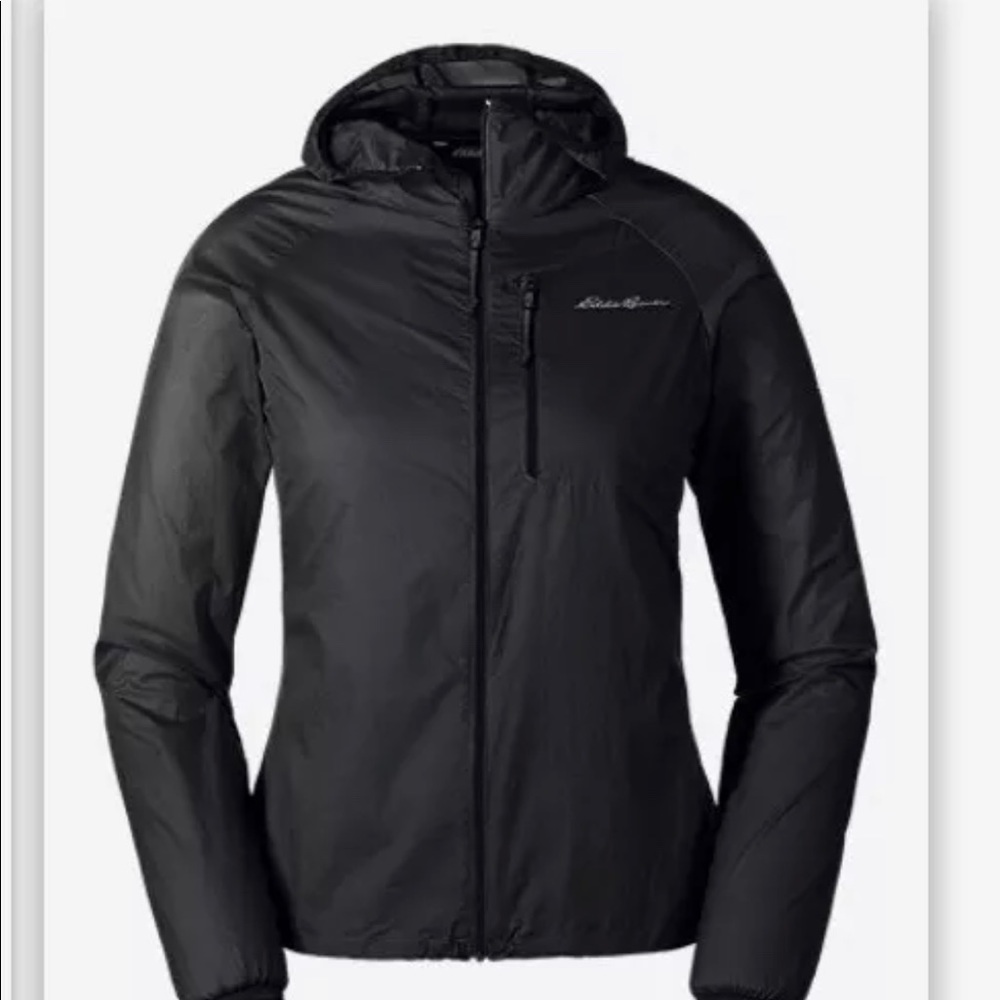 Eddie Bauer packable light weight rain jacket